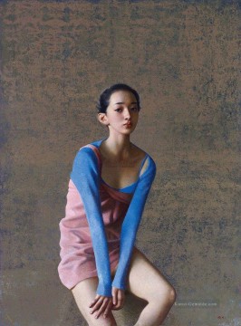 chinesisches Ballett Mädchen Ölgemälde